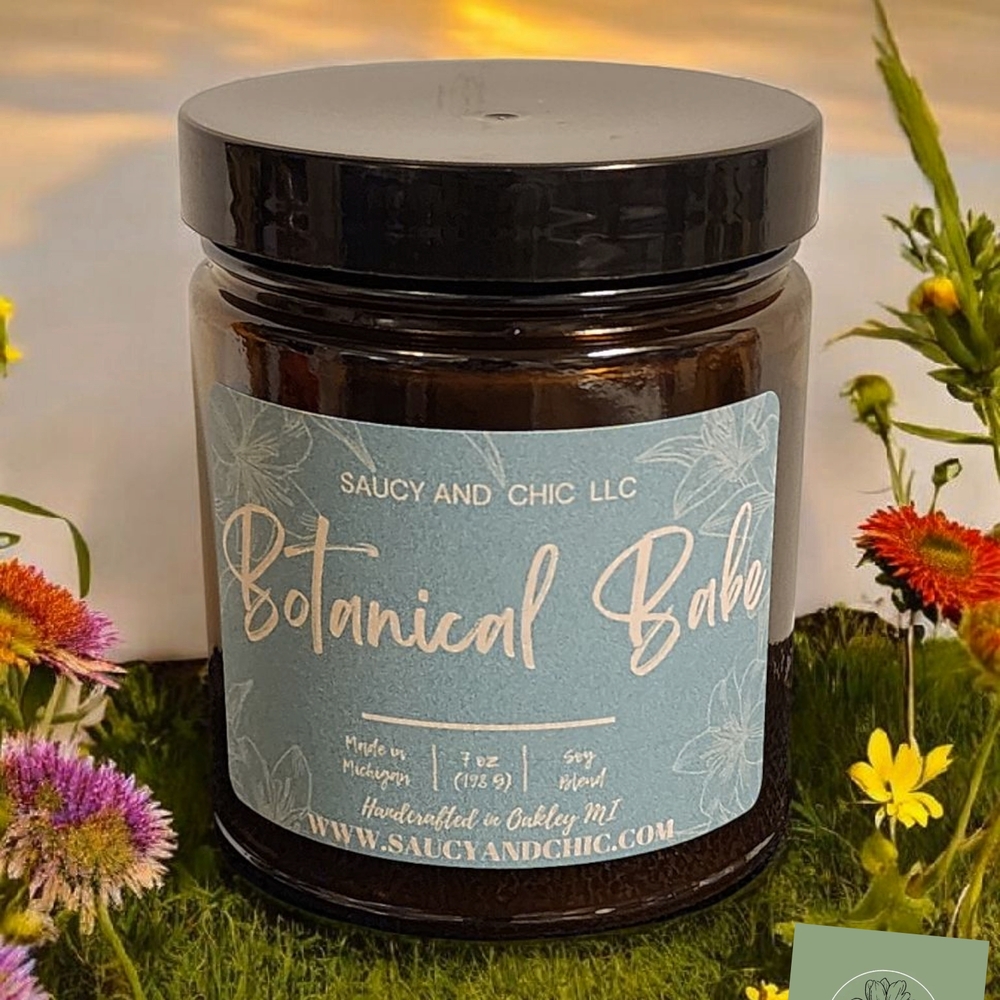 Botanical Babe Wickless Candle -